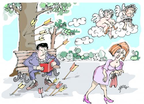 Cartoon: San Valentin 2 (medium) by Dragan tagged san,valentin