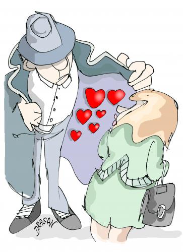 Cartoon: San Valentin (medium) by Dragan tagged san,valentin