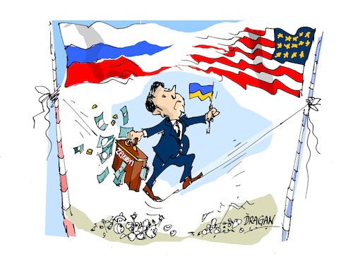 Cartoon: Zelensky (medium) by Dragan tagged zelensky,ukraina