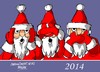 Cartoon: 2014 (small) by Dragan tagged 2014