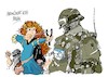 Cartoon: Ahed Tamimi-Brave (small) by Dragan tagged ahed,tamimi,brave,izrael,palestina