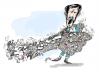 Cartoon: Mahmoud Ahmadinejad (small) by Dragan tagged mahmoud,ahmadinejad,election,iran