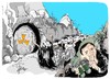 Cartoon: Ali Baba y los cuarenta ladrones (small) by Dragan tagged iran barack obama mahmud ahmadineyad