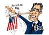 Cartoon: Anders Fogh Rasmussen-observando (small) by Dragan tagged anders,fogh,rasmussen,otan,lugansk,kiev,alianza,atlantica,union,europea,ue,rusia,ukraina,politics,cartoon