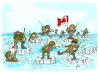 Cartoon: ARTICO (small) by Dragan tagged polo norte canada artico politics cartoon