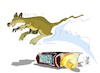 Cartoon: Australia- Djokovic (small) by Dragan tagged australia,djokovic