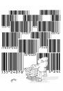 Cartoon: bar code 22 (small) by Dragan tagged bar,code