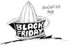 Cartoon: Black Friday (small) by Dragan tagged black,friday
