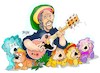 Cartoon: Bob Marley (small) by Dragan tagged bob,marley