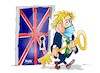 Cartoon: Boris Johnson-confinamiento (small) by Dragan tagged boris,johnson,confinamiento,inglatera