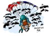 Cartoon: Bush-parapente (small) by Dragan tagged george,bush,parapente,eeuu,cartoon