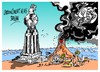 Cartoon: Chaparrastique (small) by Dragan tagged chaparrastique,el,salvador,volcan,cartoon