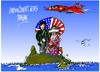 Cartoon: China-Japon-EEUU (small) by Dragan tagged china,japon,eeuu,mar,oriental,senkaku,diaoyu,politics,cartoon