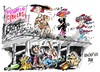 Cartoon: Cibeles 2012 Madrid (small) by Dragan tagged cibeles,2012,madrid,pasarela,moda,cartoon