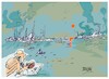 Cartoon: Claude Monet -1840-1926 (small) by Dragan tagged claude,monet,impresionizmo