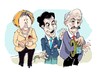 Cartoon: Consejo Europeo (small) by Dragan tagged consejo europeo angela merkel nicolas sarkozy george papandreu grecia politics cartoon