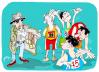 Cartoon: Deporte (small) by Dragan tagged deporte