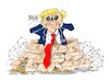 Cartoon: Donald Trump-atrincherado (small) by Dragan tagged donald,trump,eeuu,elecciones,2020