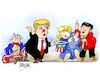 Cartoon: Donald Trump-colecta (small) by Dragan tagged donald,trump,eeuu,aranceles