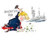 Cartoon: Donald Trump-pandemia (small) by Dragan tagged donald,trump,pandemia