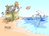 Cartoon: Dubai-2023 (small) by Dragan tagged dubai,2023,cambio,climatico