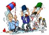 Cartoon: ELA-Con agua helada (small) by Dragan tagged ela,con,agua,helada,justin,timberlake,cristiano,ronaldo,mark,zuckerberg,bill,gates,cartoon