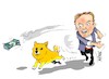 Cartoon: Elon Musk-Dogecoin (small) by Dragan tagged elon,musk,dogecoin