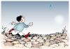 Cartoon: gota (small) by Dragan tagged gota