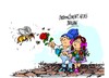 Cartoon: Greenpeace-Salvemos a las abejas (small) by Dragan tagged greenpeace,salvemos,las,abejas,cartoon