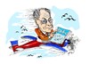 Cartoon: Herman Van Rompuy (small) by Dragan tagged herman,van,rompuy,consejo,europeo,haiku
