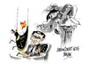 Cartoon: Inaki Urdangarin-bote (small) by Dragan tagged inaki,urdangarin,bote,nou,instituto,espana,dece,de,palmas,corrupcion,illes,balears,forum,valencia,summit,cartoon