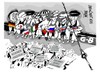Cartoon: Irlanda de Norte-G-8-crisis (small) by Dragan tagged irlanda,de,norte,g8,crisis,economica,estados,unidos,eeuu,union,europea,ue,libre,comercio,politics,cartoon