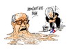 Cartoon: Jean-Marie Le Pen- Marine Le Pen (small) by Dragan tagged jean,marie,le,pen,marine,francia,ultraderechista,frente,nacional,politics,cartoon