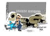 Cartoon: Jens Weidmann-Draghi (small) by Dragan tagged jens,weidmann,bundesbank,banco,central,europeo,mario,draghi,bce,cartoon