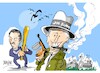 Cartoon: Joe Biden-Hunter (small) by Dragan tagged joe,biden,hunter,congreso