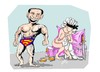 Cartoon: Justicia-Silvio Berlusconi (small) by Dragan tagged justicia silvio berlusconi politics italia