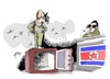 Cartoon: Kim Jong-il (small) by Dragan tagged kim,jong,il,corea,del,norte,park,nam,gi,politics,cartoon