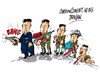 Cartoon: Kim Jong-un-evolucion (small) by Dragan tagged kim,jong,un,corea,del,norte,politics,cartoon