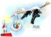 Cartoon: La Pascua-resurreccion (small) by Dragan tagged la,pascua,resurreccion