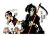 Cartoon: Lutz Bachmann-Pegida (small) by Dragan tagged lutz,bachmann,pegida,alemania,politics,cartoon