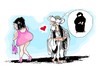 Cartoon: MACHISMO (small) by Dragan tagged machismo,burka,mujer