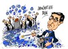 Cartoon: Mario Draghi-pompas de jabon (small) by Dragan tagged mario,draghi,pompas,de,jabon,bce,jackson,hole,crisis,economica,ee,uu,politics,cartoon
