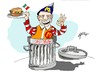 Cartoon: Mc Italy -Berlusconi (small) by Dragan tagged mc,italy,silvio,berlusconi,italia,politics,cartoon