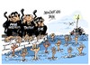 Cartoon: Medityerraneo-los responsables (small) by Dragan tagged medityerraneo,los,responsables,inmigracion,mare,nostrum,pateras,triton,politics,cartoon