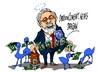 Cartoon: Miguel Arias Canete -idoneidad (small) by Dragan tagged miguel,arias,canete,cartera,europea,de,clima,energia,politics,cartoon