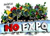 Cartoon: Milan-Expo 2015 (small) by Dragan tagged milan,expo,2015,manifestantes,alimentacion,exposicion,universal,politics,cartoon