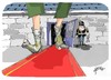 Cartoon: Montazer Al Zaidi (small) by Dragan tagged muntazer,al,zaidi,george,bush,bagdad,politics,cartoon