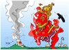 Cartoon: Monte Semeru-Shiva (small) by Dragan tagged monte,semeru,shiva,indonezia,japon