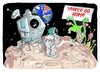 Cartoon: NASA (small) by Dragan tagged nasa,luna