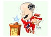 Cartoon: Olaf Scholz-sentencia (small) by Dragan tagged olaf,scholz,alemania,polonia,ukrania